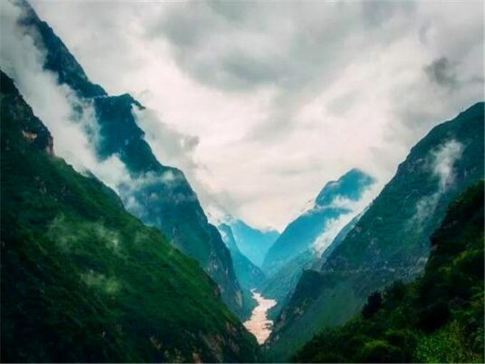 云南丽江香格里拉六日游旅游景区：虎跳峡